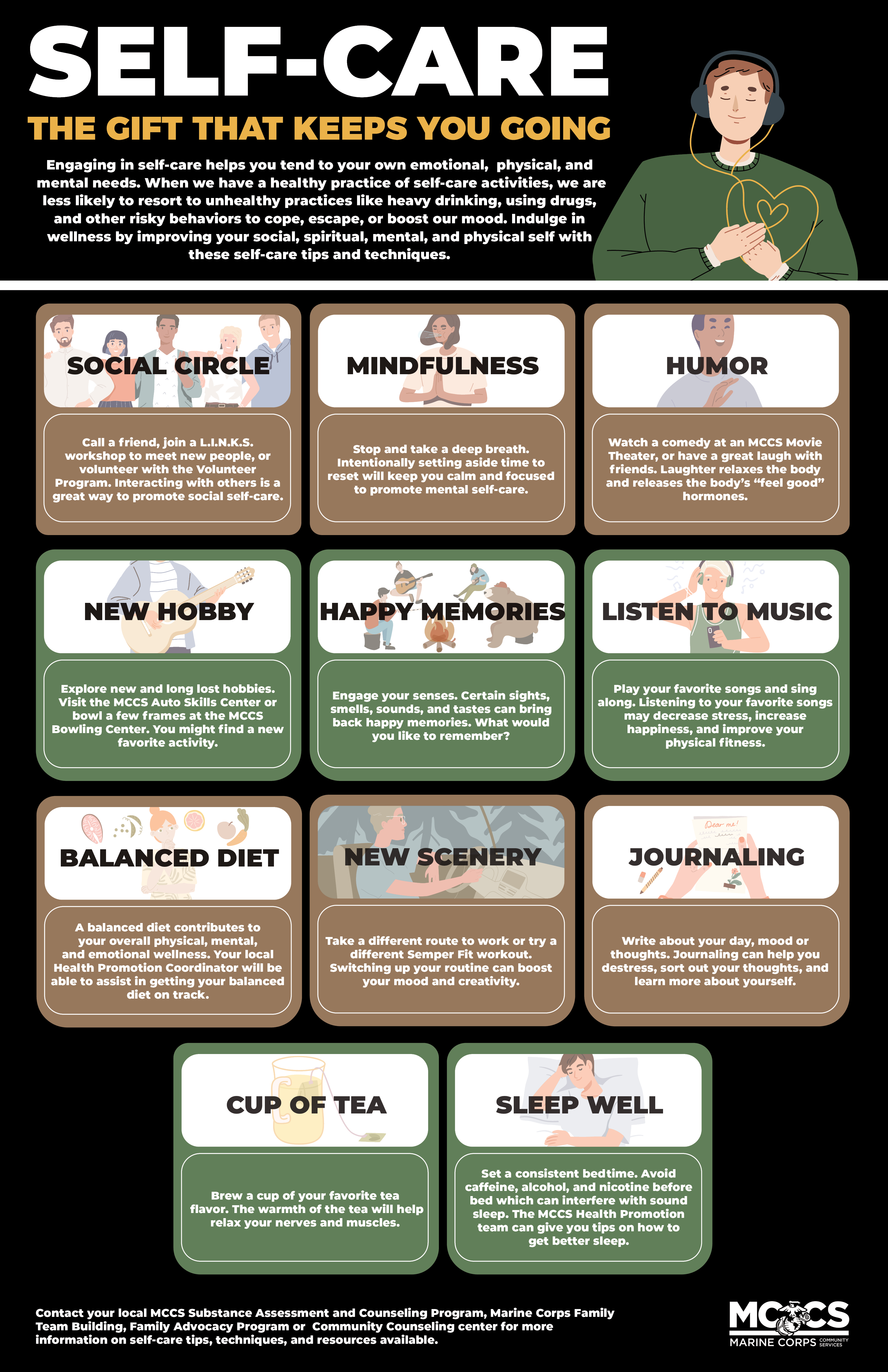Self Care Tip Tee Self Care Tip Tee